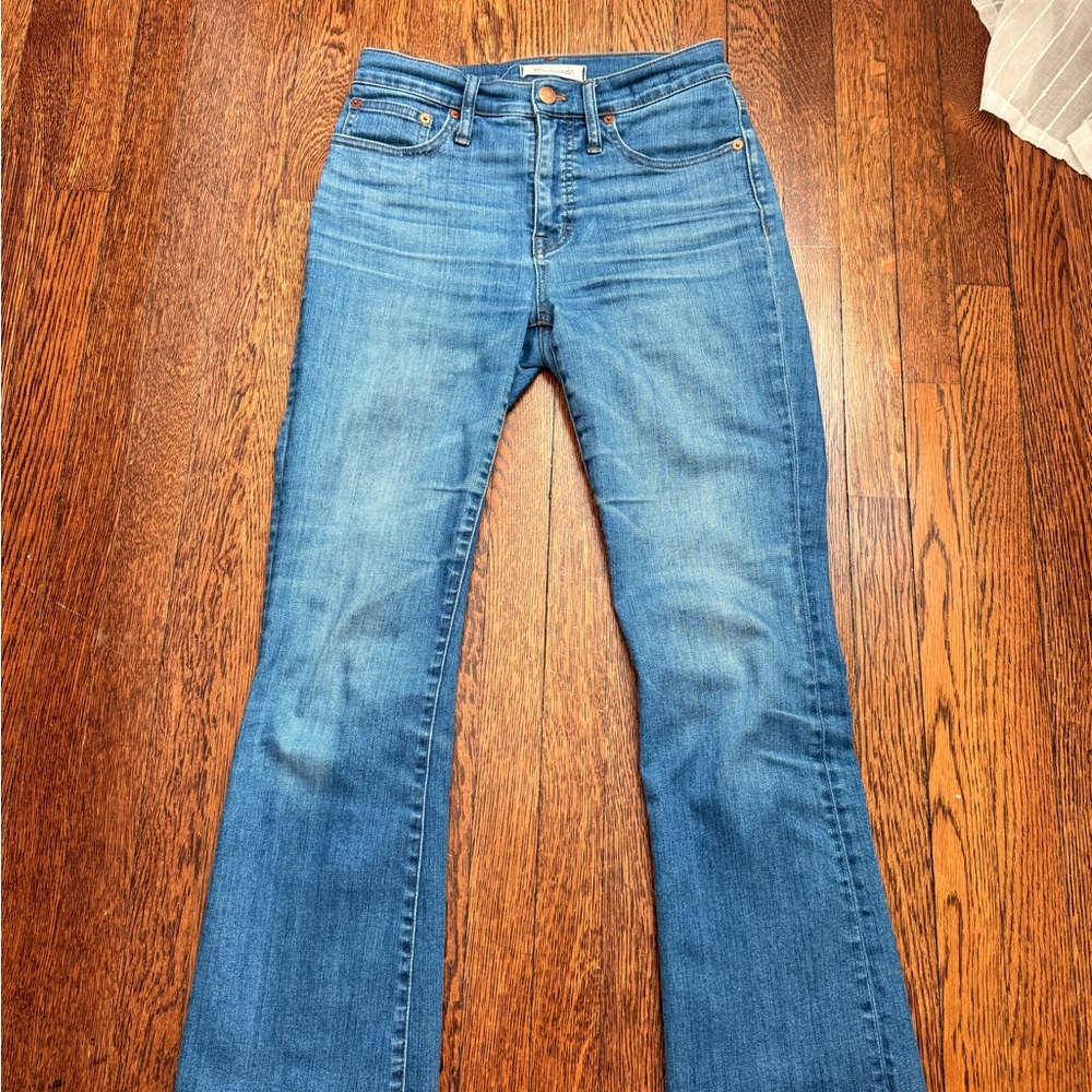 Madewell Cali Demi Boot Kick Crop Size 25